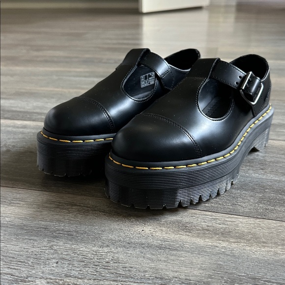 Dr. Martens Shoes - Dr. Martens Bethan Leather platform shoes